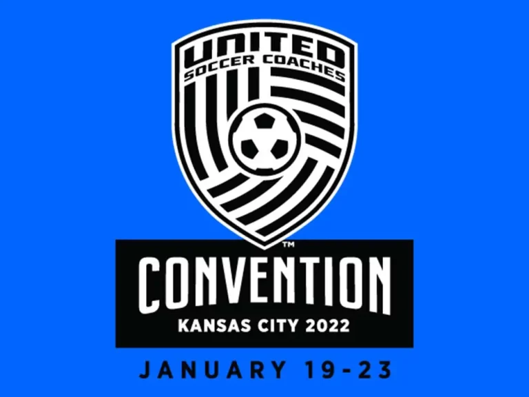 United Soccer Coaches logo for the Kansas City 2022 Convention