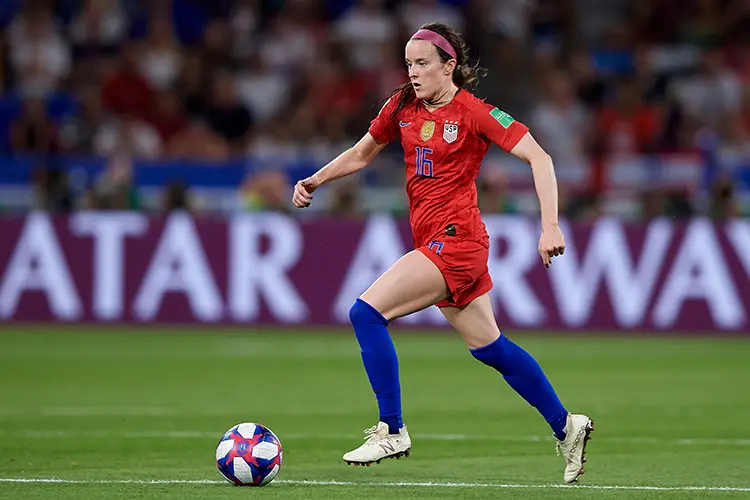 Rose Lavelle during the 2019 FIFA Women's World Cup in France