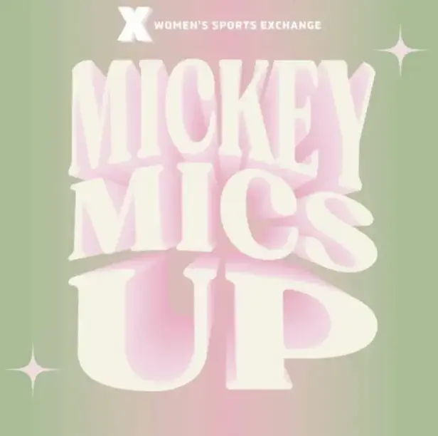 Mickey Mics Up podcast cover Jenn Ireland